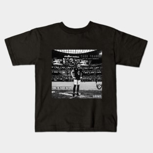 Derek Carr Farewell from Raider Nation Kids T-Shirt